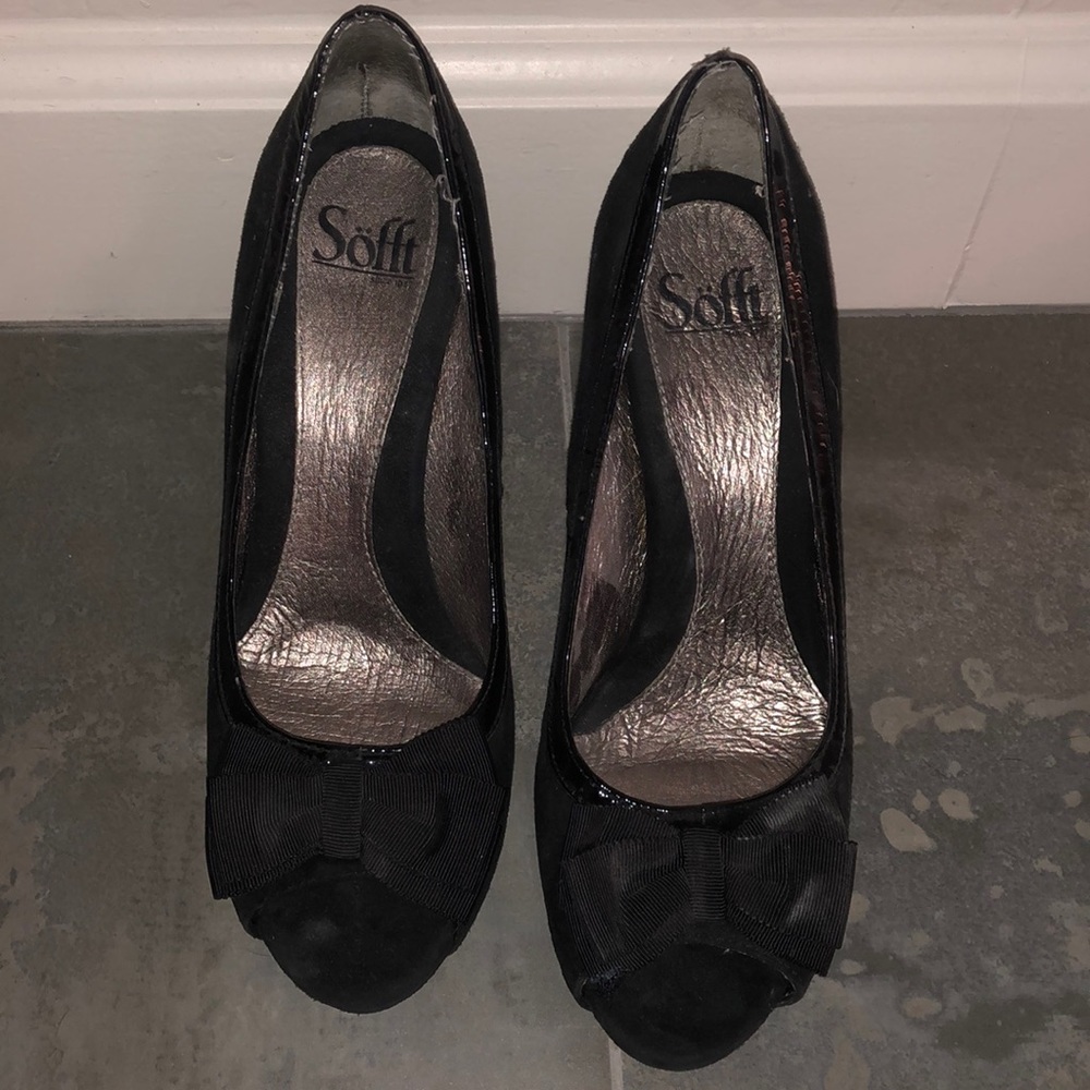 Sofft Peep Toe Heels SZ: 8.5